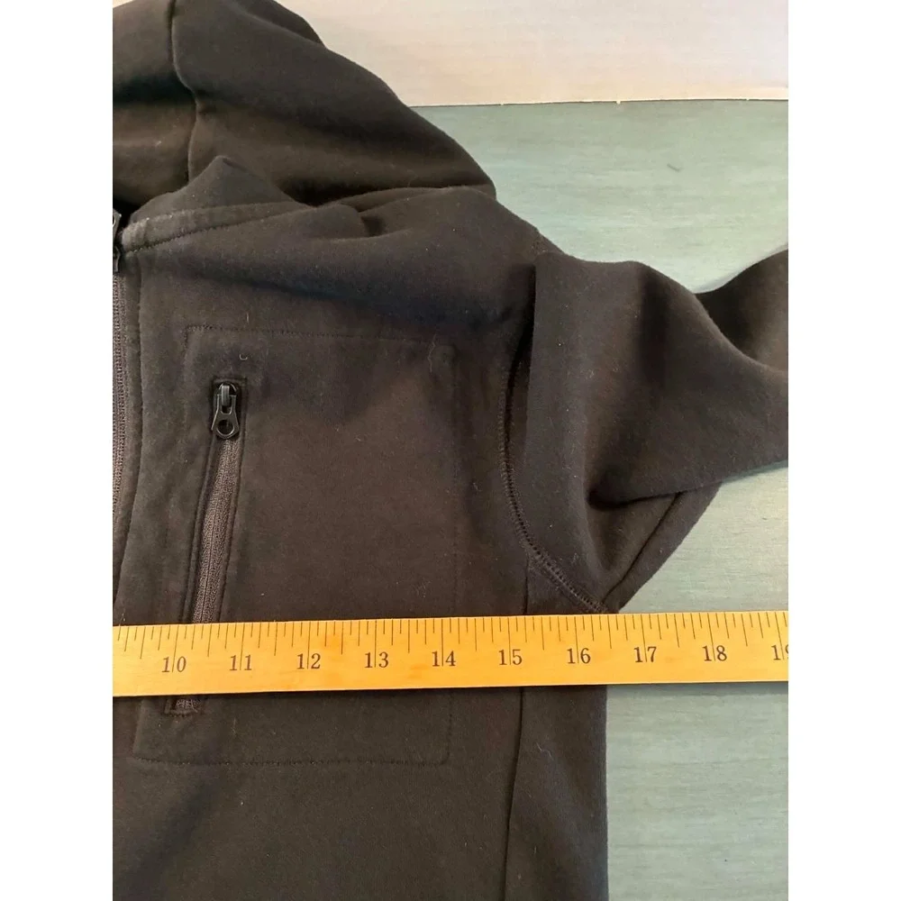 GapFit Kids XL Black Zip Hoodie‎ Jacket Activewear Athletic Lightweight Youth 12